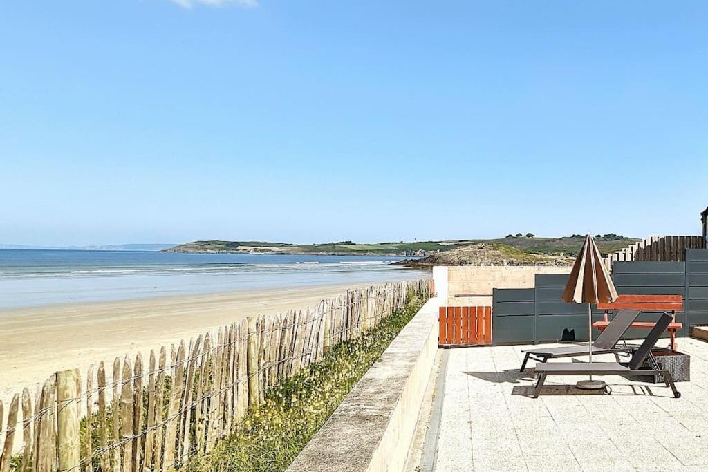 Appartement Pour 3 Personnes Sur La Plage Les Pieds Dans Leau Плоневе-Порзэ Экстерьер фото